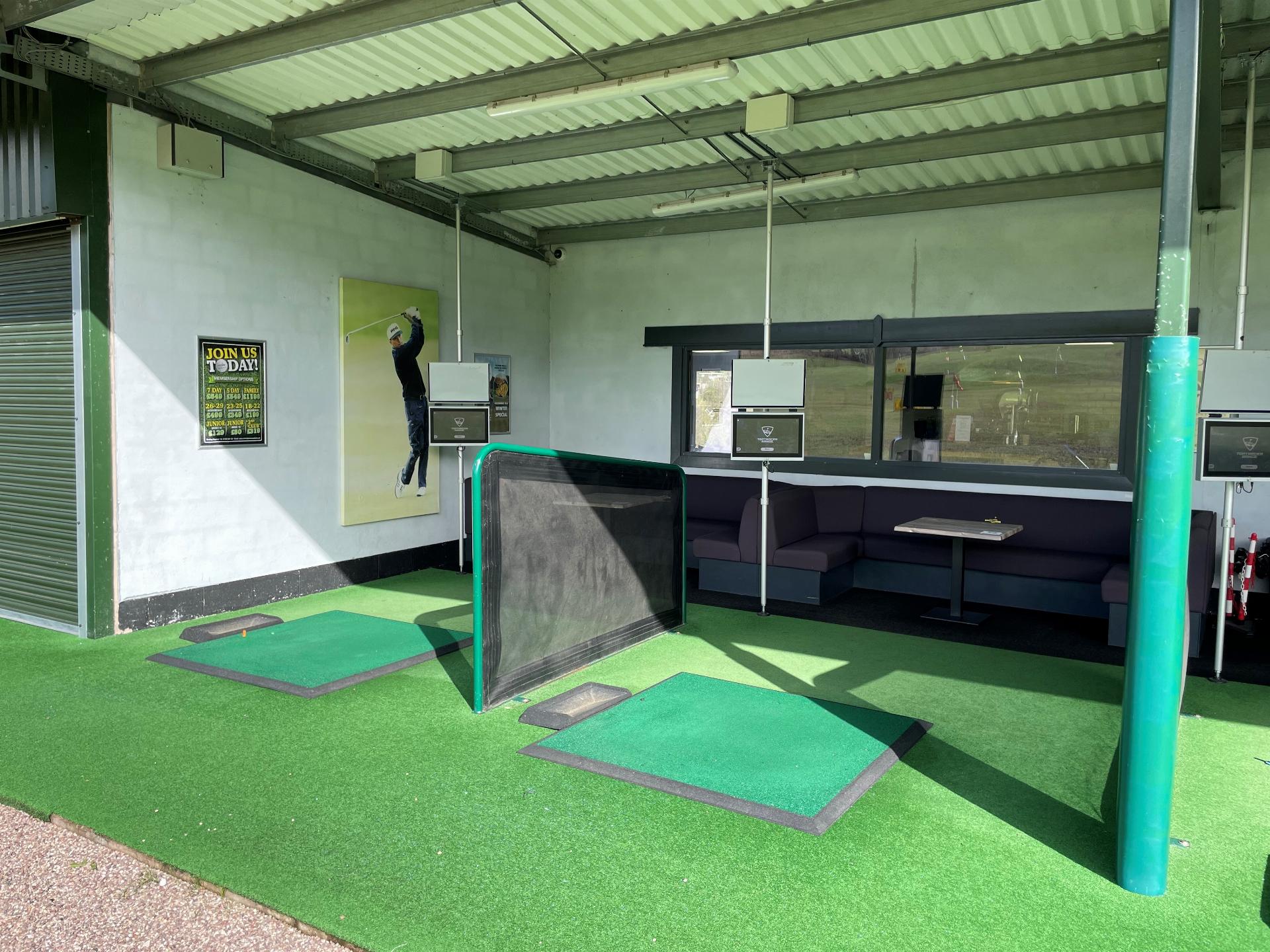 driving range booths