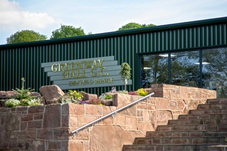 Greenway Hall Golf Club main entrance